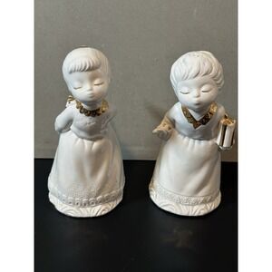 vintage porcelain Angel Figures Lot Of 2